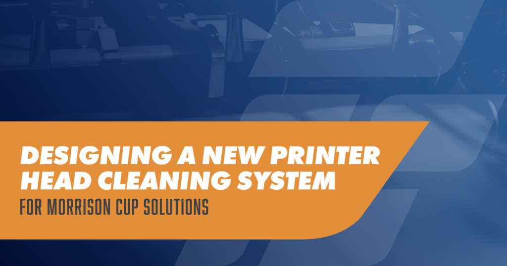 Designing a new printer head cleaning system